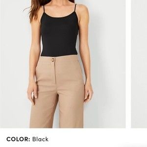 Ann Taylor Camisole Bundle.  Black, white and ivory. XS